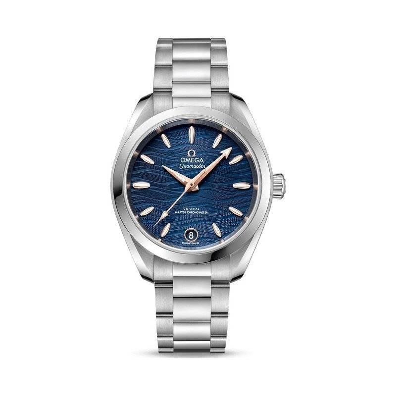 Découvrir la montre OMEGA Seamaster Aqua Terra, cadran bleu